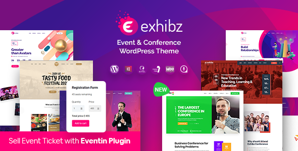 Exhibz | Event Conference WordPress Theme & Tickets Selling