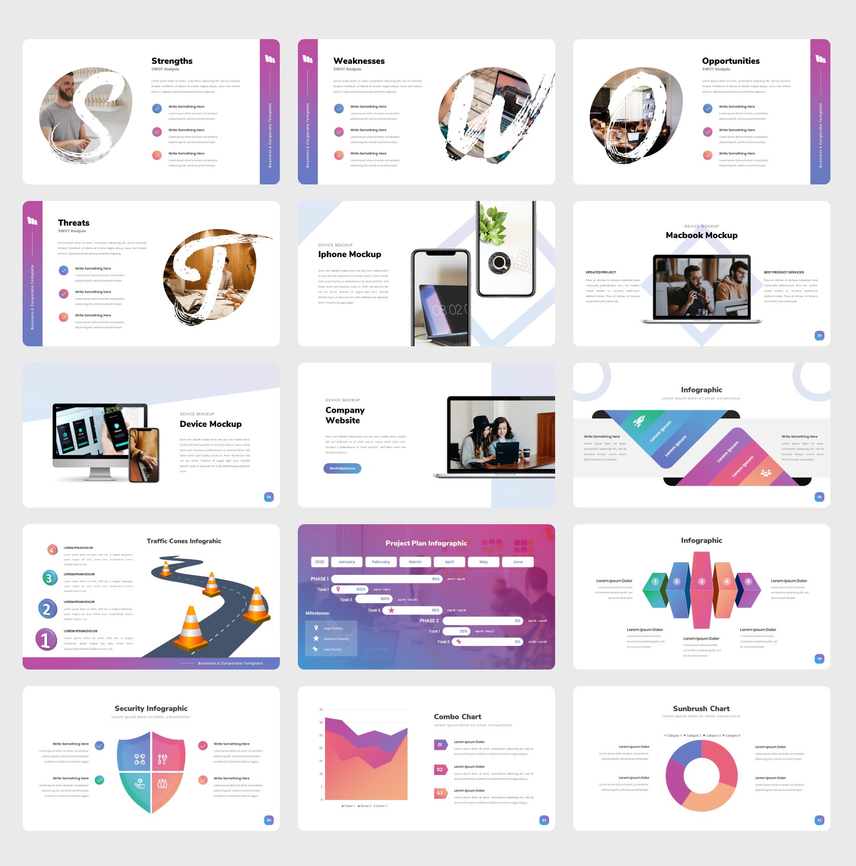 Business PowerPoint Presentation Bundle by RabbStock | GraphicRiver