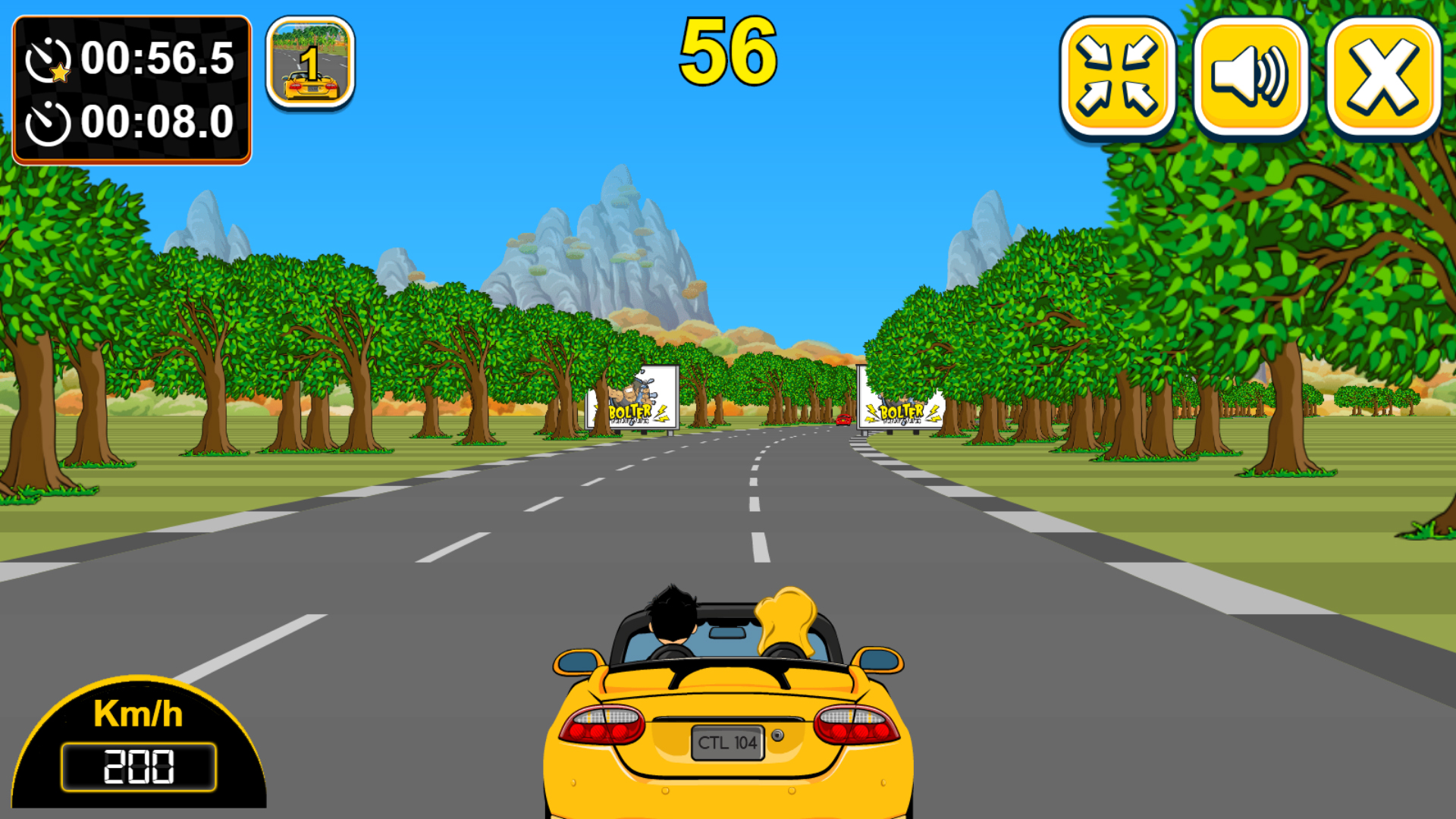 Car Rush Html5 Racing Game By Codethislab Codecanyon