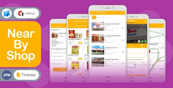 NearByShop- Customer can buy products from nearest store- iOS App