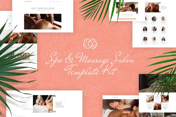 Jacqueline - Spa & Massage Salon Elementor Template Kit