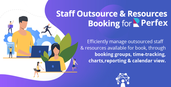 Staff Outsourcing & Resources Booking for Perfex CRM