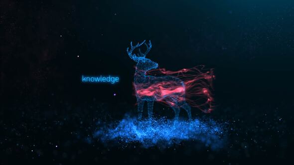 Particle Animals Titles - VideoHive 26502625