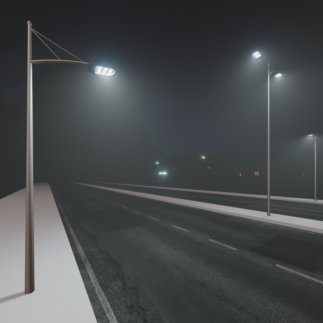 Street Light Poles by tongolem | 3DOcean