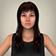 Realistic Young Pretty Lady - 3DOcean Item for Sale