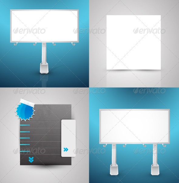 Vector Promotion Surfaces - Man-made Objects Objects