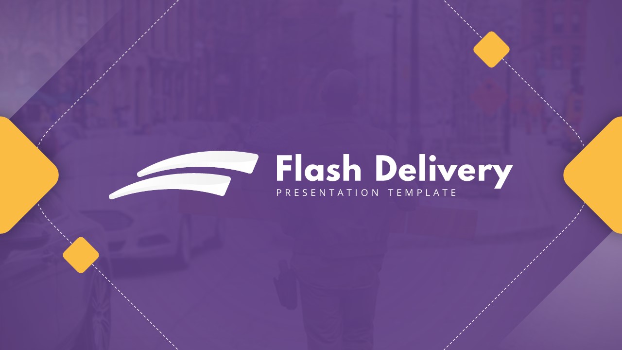 Flash Delivery Presentation Template, Presentation Templates GraphicRiver