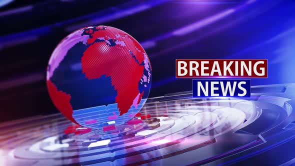 Breaking News Background Loop D58, Motion Graphics | VideoHive