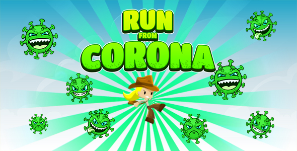 Run From Corona Game (CAPX and HTML5)