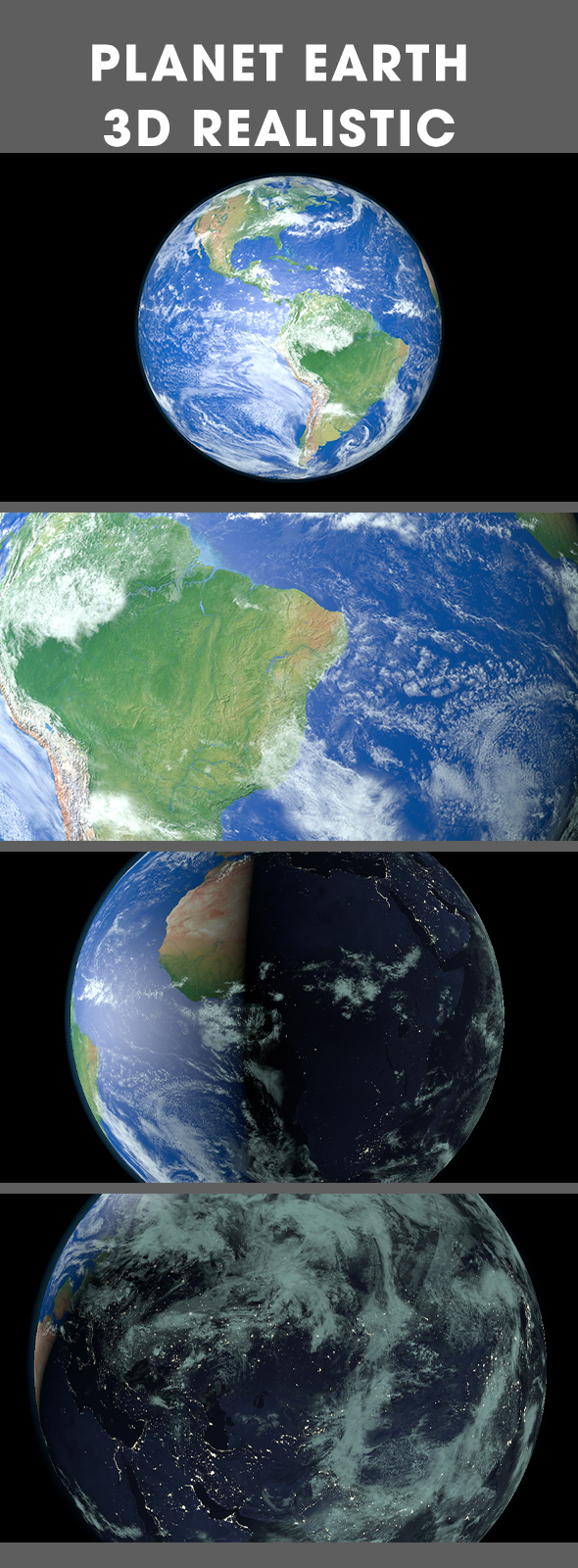 Earth 3D Models - 3Docean 26557635