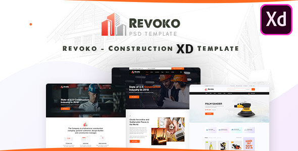 Revoko - Construction - ThemeForest 26560295