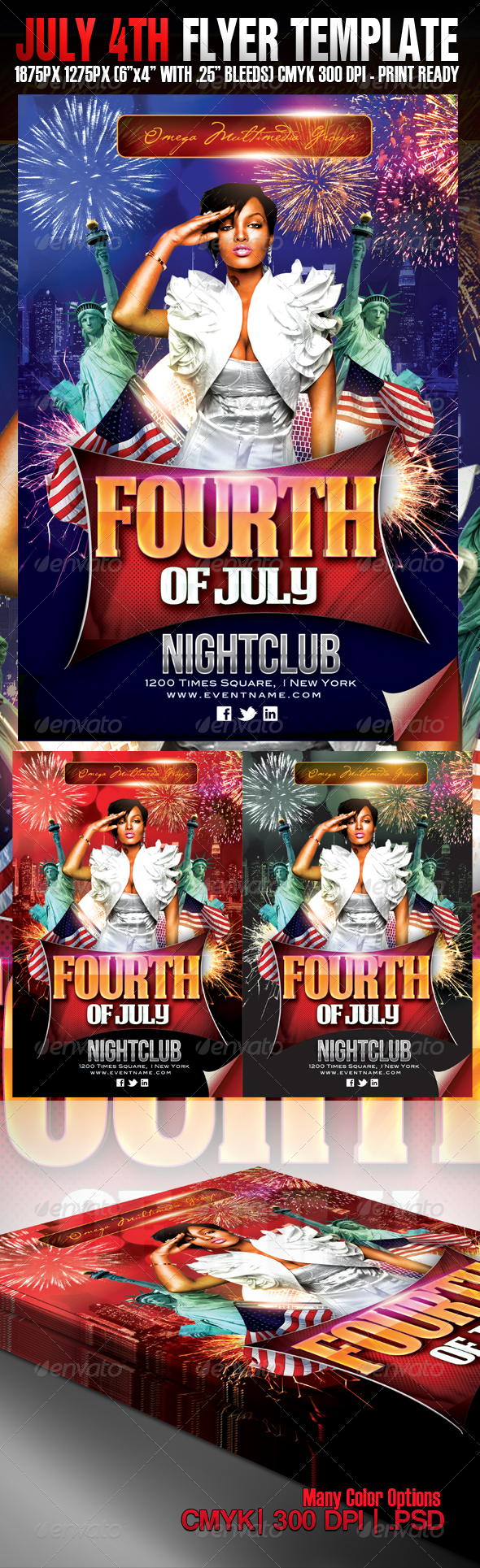 July 4th Independence Party - Clubs & Parties Events