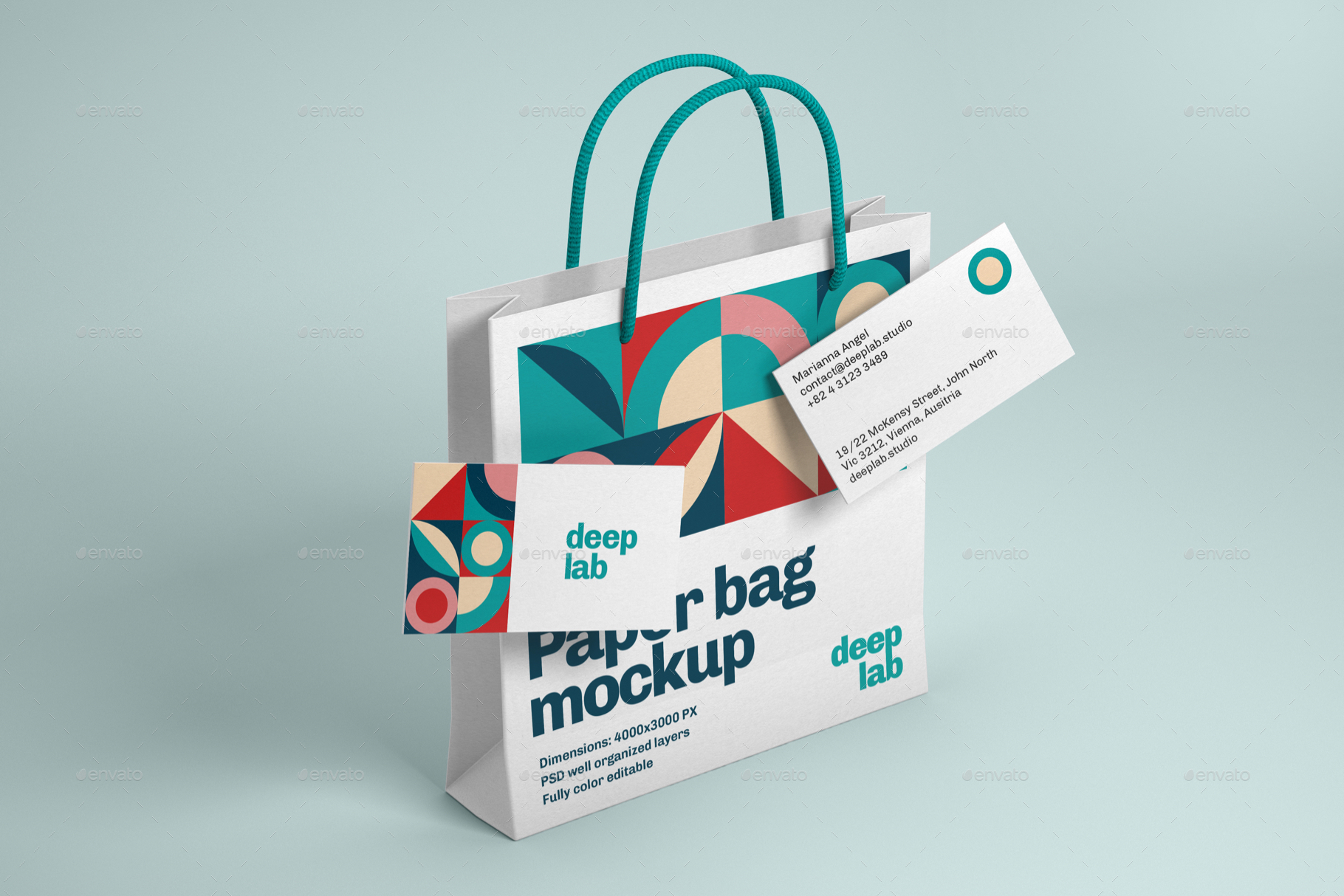 Download Paper Bag Branding Mockup by deeplabstudio | GraphicRiver