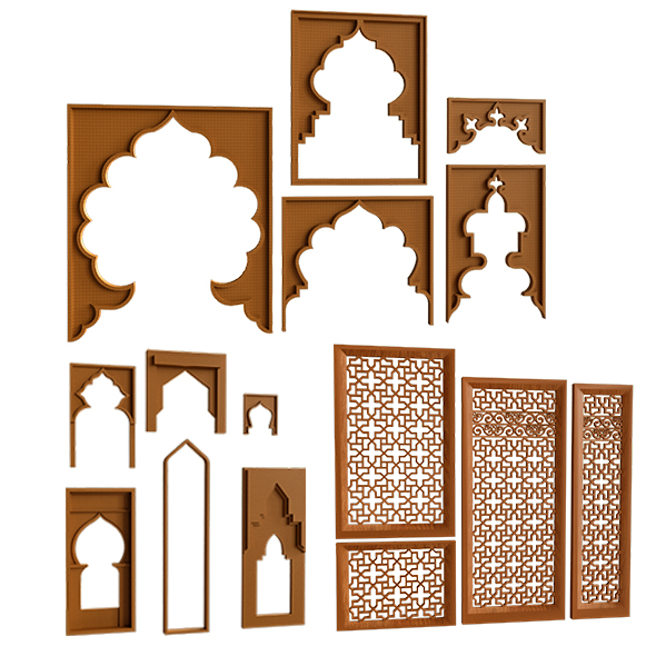 islamic arches - 3Docean 26561733