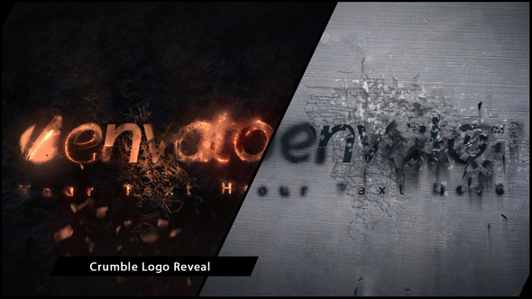 Crumble Logo Reveal - VideoHive 4424358