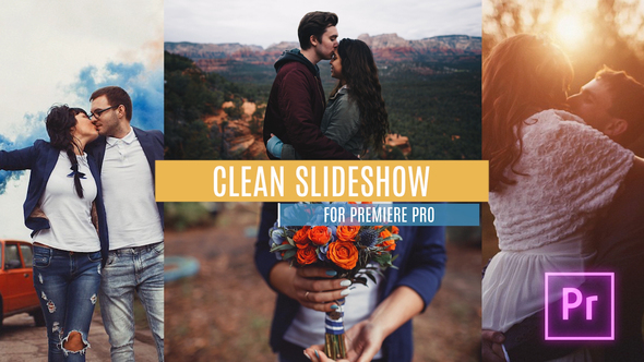 Clean Slideshow for Premiere Pro
