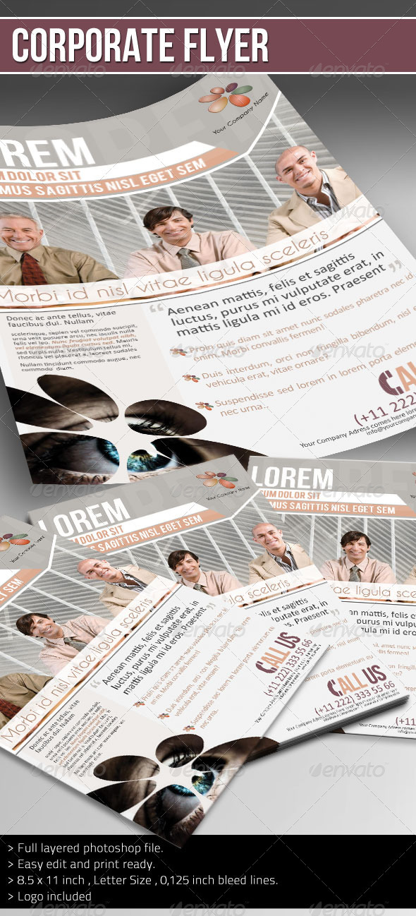 Corporate Flyer - (Company Info) - Corporate Flyers
