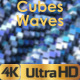 Waves Of Blue Cubes - VideoHive Item for Sale