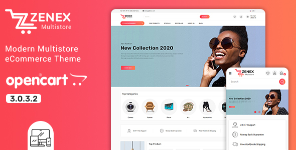 Zenex - Multipurpose E-commerce3 Template