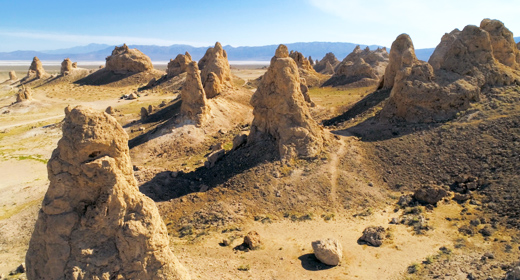 Trona Pinnacles, nature park, California, USA