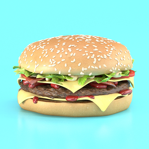 Burger - 3Docean 26580107