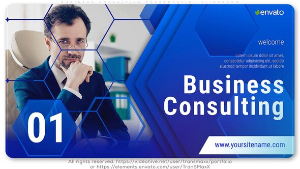 Business Consulting Presentation - VideoHive 26586905