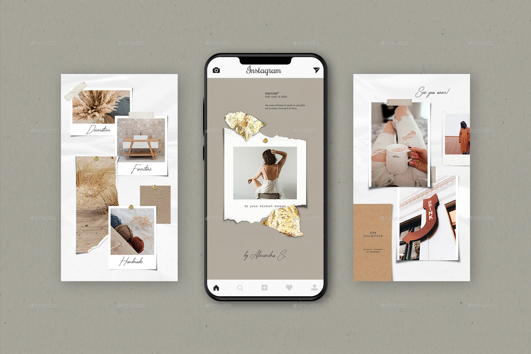 20 Moodboards - Instagram Stories, Web Elements | GraphicRiver