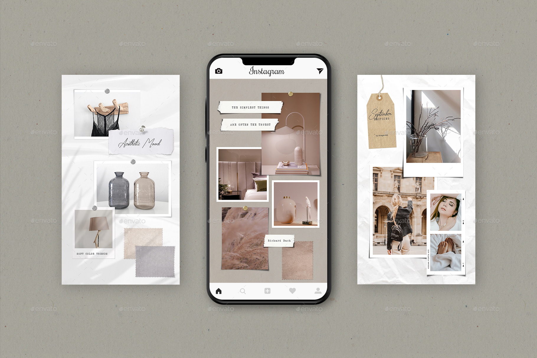 20 Moodboards - Instagram Stories, Web Elements | GraphicRiver