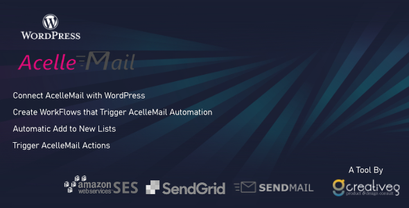 AcelleMail WordPress WorkFlows