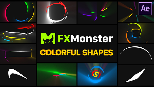 Colorful Shapes - VideoHive 26589904