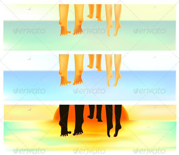 Family Summer Vacation - Travel Conceptual