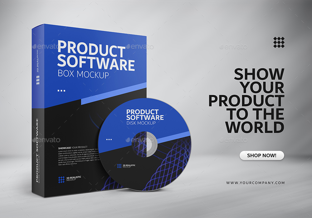 Download Software Product - Box Mockup by leon_dsgn | GraphicRiver