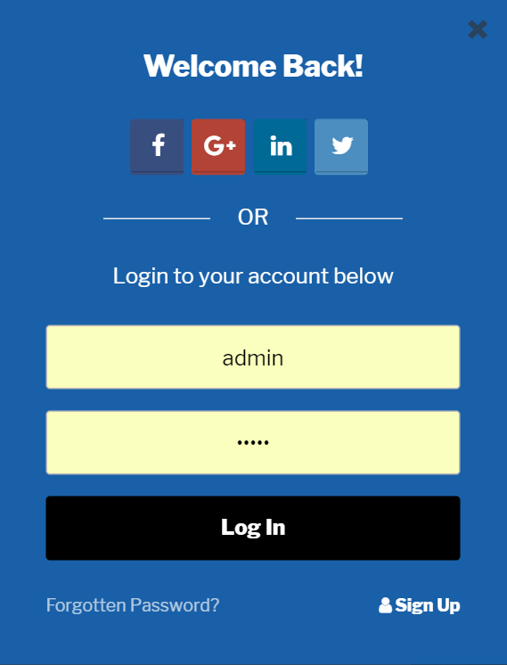 BS Input - Social Login and Register Popup With Shortcode & Site Locker ...