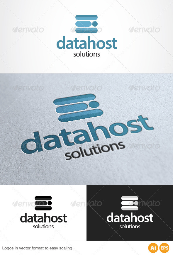 Data Host Logo - Symbols Logo Templates