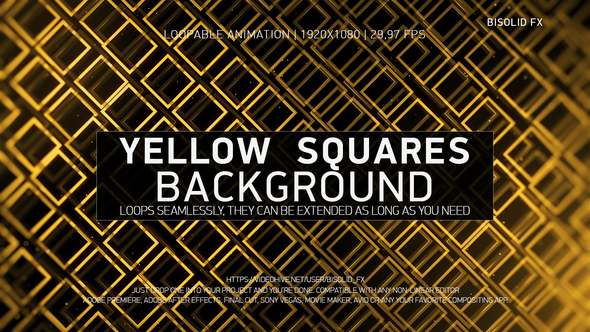 Yellow  Squares Background alt