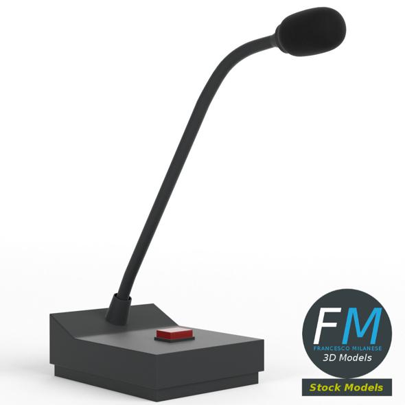 Intercom microphone - 3Docean 26563856