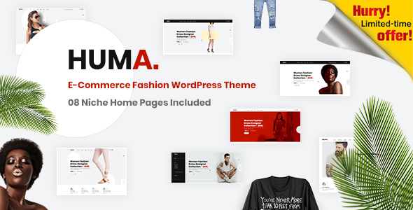 Huma – Fashion E-commerce WordPress Theme