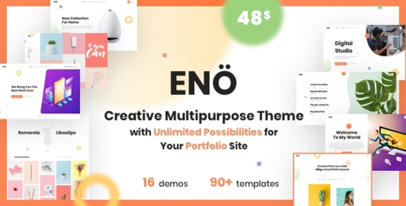 Eno – Portfolio Agency WordPress