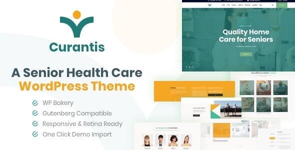 Curantis – Medical Care and Nursing WordPress