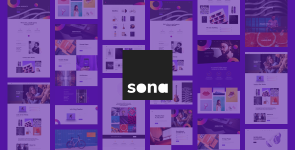Sona –  Digital Marketing Agency WordPress