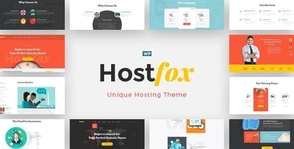 HostFox Hosting WordPress - ThemeForest 18597029