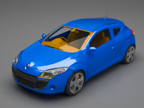 Renault megane - 3Docean 26602897