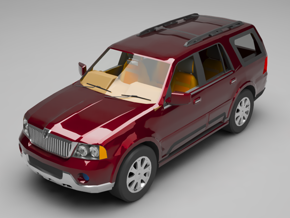 Lincoln car - 3Docean 26603262
