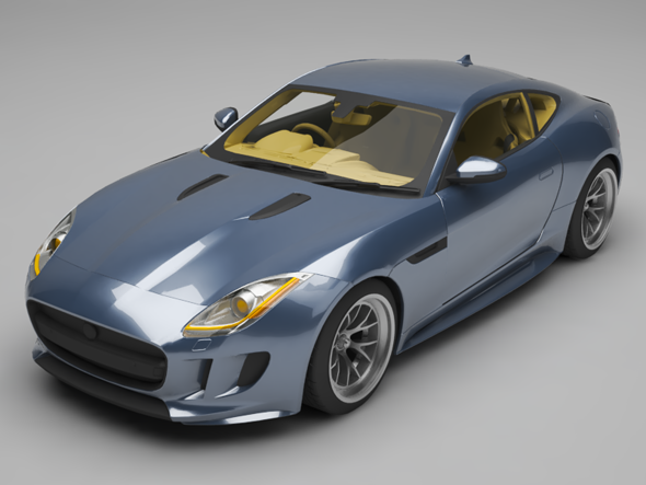 Jaguar Coupe - 3Docean 26603413