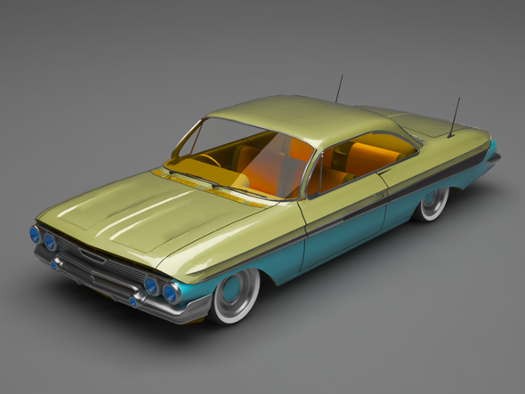Classic car impala - 3Docean 26603640