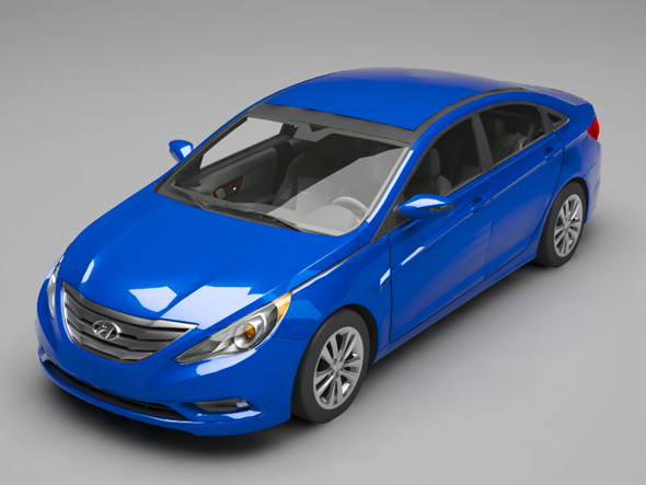 Hyundai Soanta - 3Docean 26603647