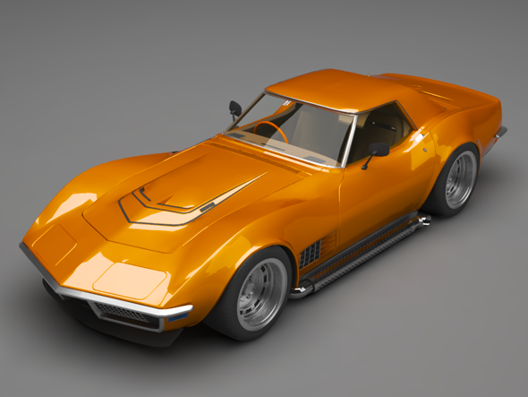 classic car - 3Docean 26603724