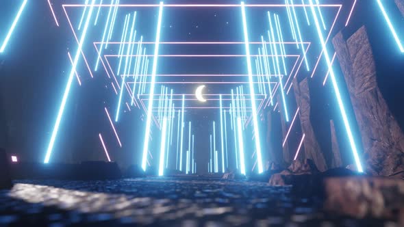 The Night Sky On The Cliff Valley 07 HD alt