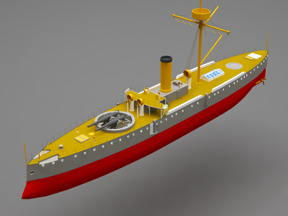 Battle ship - 3Docean 26603994