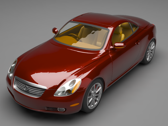 Lexus SC430 - 3Docean 26604331